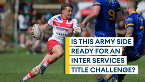 Army deliver impressive display against Crosfields
