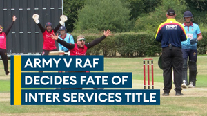 RAF triumph in men's 50 overs Inter Services cricket