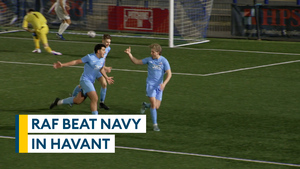 RAF U23s gain the upper hand with victory over the Navy 