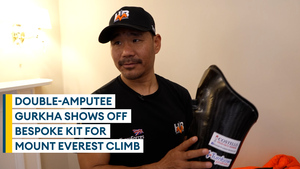 Gurkha veteran explains his unique kit ahead of Everest climb