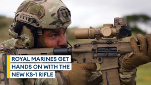 Exclusive: Royal Marines give their thoughts on their new KS-1 assault rifle