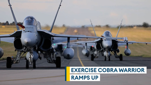 More than 50 aircraft take part as RAF ramps up year's biggest exercise
