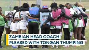 Zambia head coach reacts to big Tonga win