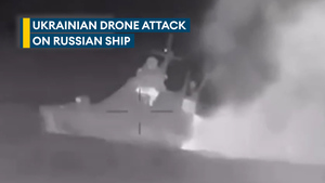 Ukrainian Special Forces sink Russia's Sergei Kotov warship
