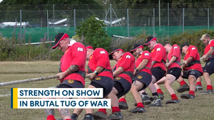 Guts and drive: Army dominate in Tug of War