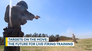 Autonomous robots: The future of military live-firing training?