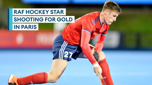 RAF Hockey star Liam Sanford targets gold in Paris