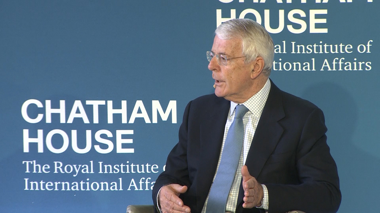 Former Pm Sir John Major Warns Us Trade War With China Could Spark Military Conflict