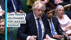 PM: '1,000 troops on standby to help with humanitarian exodus' from Ukraine