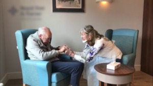Army Veteran Living In Care Home Holds Wife's Hands For First Time In Nearly A Year