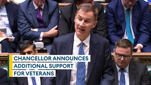 Autumn Statement: Chancellor announces extra funding for veterans mental health services