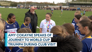 Amy Cokayne speaks of 'family choices' which led to World Cup success