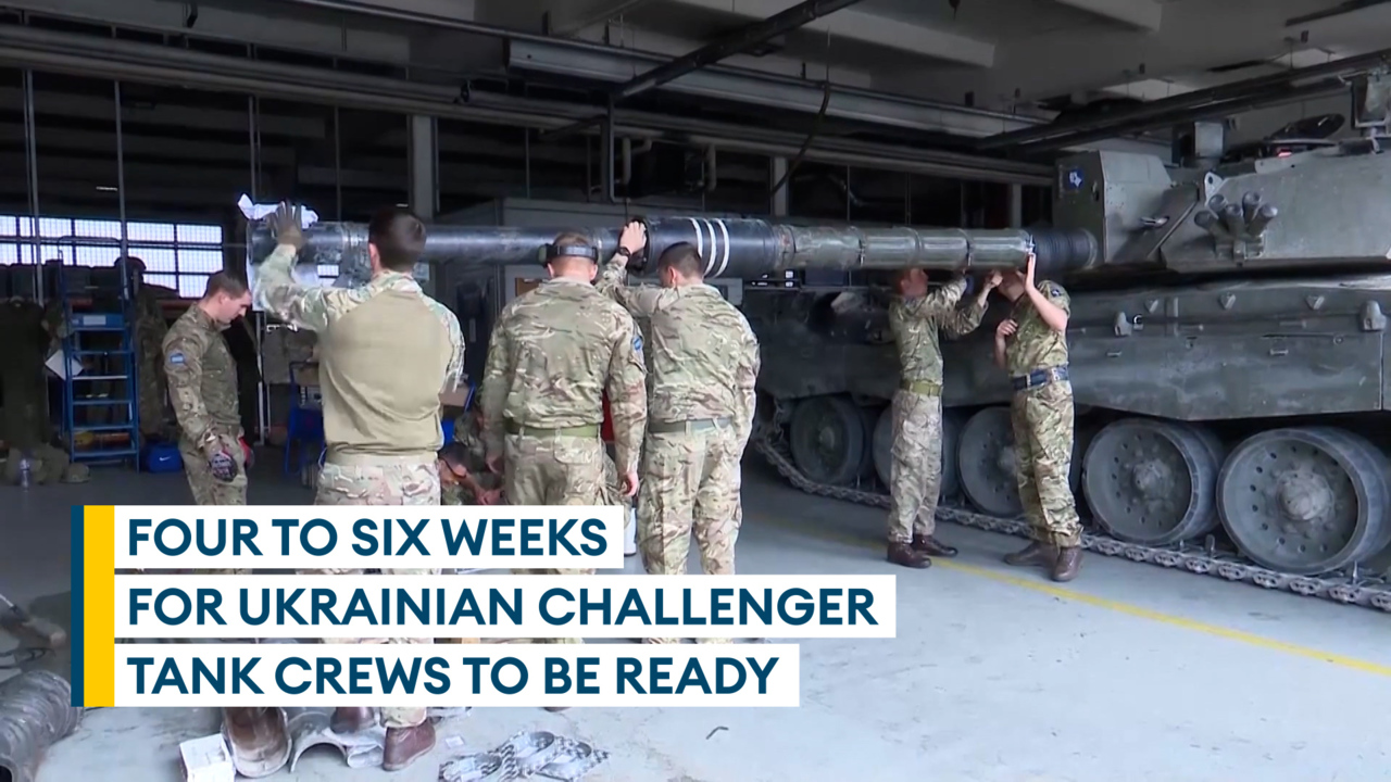 Ukrainian Tank Crew on Pros and Cons of British Challenger 2 and