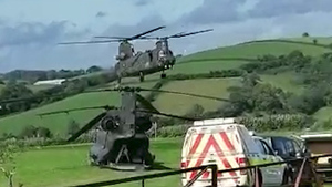 Second Chinook Lands In Carmarthenshire Following Incident