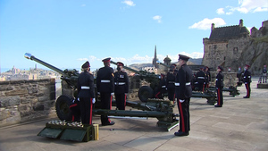 Prince Philip's Death Marked With Gun Salutes Across The Country