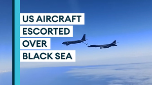 Russian fighters scramble to escort US bombers