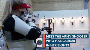 Army shooter targets next Olympics in LA 2028
