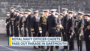 Head of Armed Forces visits RN passing out parade
