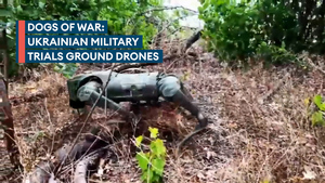 Ukraine trialling robodog for recon and demining missions