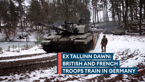 Watch: British tank crews train with French Foreign Legion in Germany