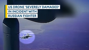 Russian fighter jet damages US Reaper drone in latest incident