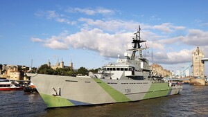 HMS Severn Officially Back In Royal Navy