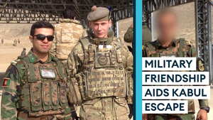 How a military friendship assisted Kabul escape | New Forces News | 17 August