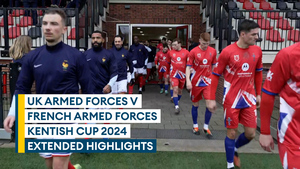 UKAF win tense Kentish Cup opener against French