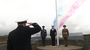 Armed Forces Day 2020: Red Arrows Flypast And Tri-Service Flag Raise