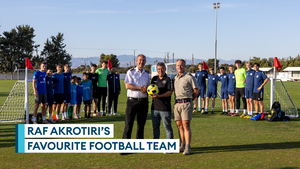 How RAF Akrotiri are impacting local football in Cyprus