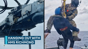 Merlin and Richmond practise deck extraction drills