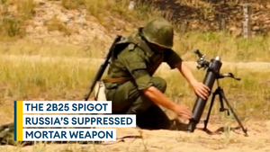 Russia's 'silent' mortar being used in Ukraine