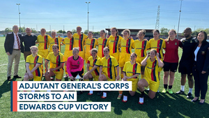 Adjutant General's Corps win Edwards Cup