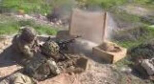 Machine Gunners Test Their Marksmanship Skills In Cyprus 