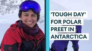 Polar Preet passes halfway mark of Antarctica expedition