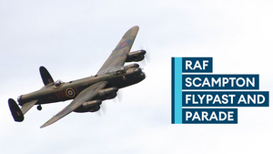 Parade and flypast marks RAF Scampton closure