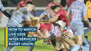 Inter Services U23s rugby union: How to watch RAF v Army LIVE