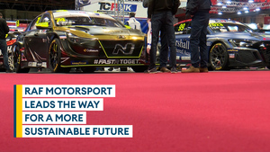 'A UK first!': RAF motorsport reveal plans to be only cars in Great Britain running on 100% synthetic fuel