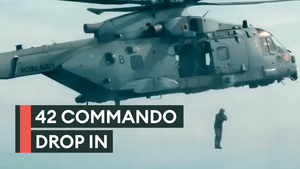 Royal Marines Commandos make a splash