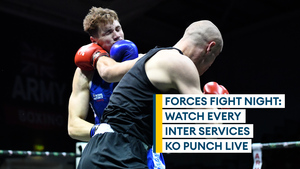 Forces fight night: Get ready for every bout of the Inter Services boxing live