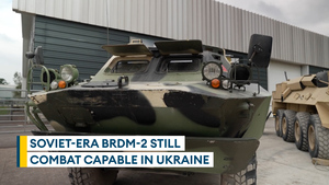 The Soviet-era BRDM-2 vehicle being used by both sides in Ukraine war