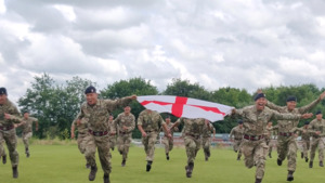Military's Good Luck Messages For England Ahead Of Euro 2020 Final
