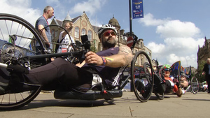 Invictus UK Trials: Cycling Takes Over Sheffield City Centre