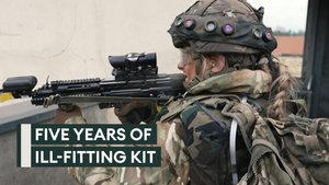 Female and smaller military trainees still issued ill-fitting kit