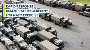Rapid response Desert Rats deploy to Germany for start of Exercise Steadfast Defender