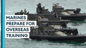 Royal Marines prepare for overseas training in the Netherlands