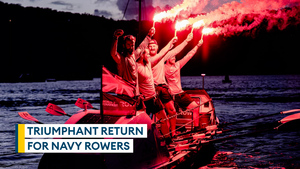 Royal Navy personnel conquer World's Toughest Row, raising funds for forces charities 