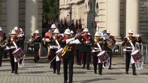 Naval Parade Takes Place At The Cenotaph