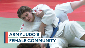 Army judo encourage more servicewomen to take to the mat