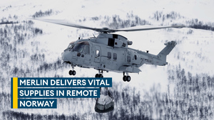 Merlin supply mission goes like Clockwork